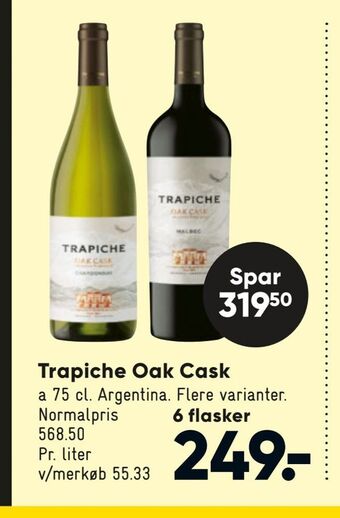 Trapiche oak cask