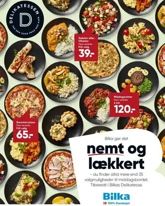 Bilka Gourmet pizza tilbud