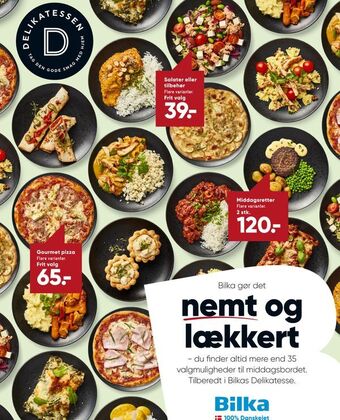 Bilka Middagsretter tilbud
