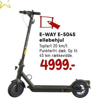 Bilka E-way e-5045 elløbehjul tilbud