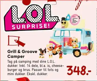 Bilka Grill & groove camper tilbud