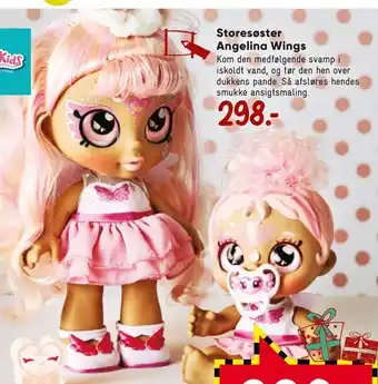 Bilka Storesøster angelina wings tilbud