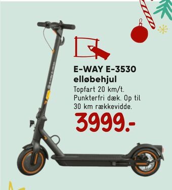 Bilka E-way e-3530 elløbehjul tilbud