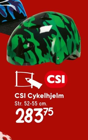 Bilka Csi cykelhjelm tilbud
