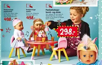 Bilka Fødselsdags bord- og stole tilbud