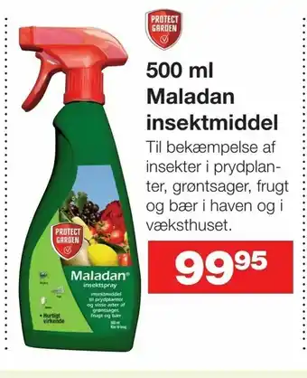500 ml Maladan insektmiddel