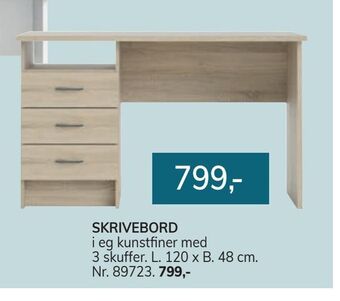 Daells Bolighus Skrivebord tilbud