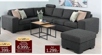 Daells Bolighus Hjørnesofa tilbud