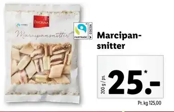 Lidl Marcipansnitter tilbud