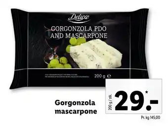 Lidl Gorgonzola mascarpone tilbud