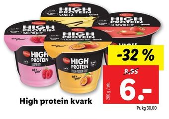 Lidl High protein kvark tilbud