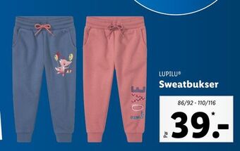 Lidl Sweatbukser tilbud
