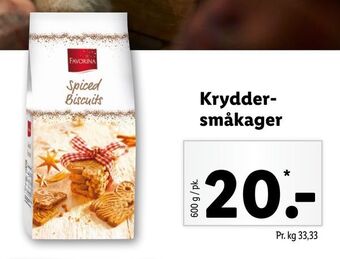 Lidl Kryddersmåkager tilbud