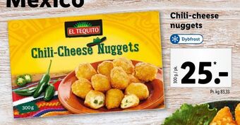 Lidl Chili-cheese nuggets tilbud