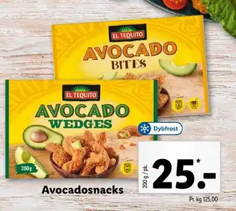 Lidl Avocadosnacks tilbud