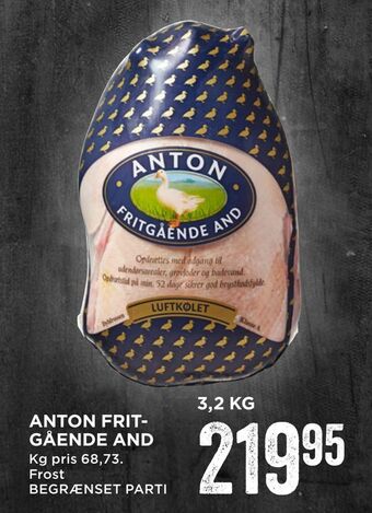 MENY Anton frit­ gående and tilbud