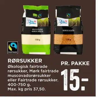 MENY Rørsukker tilbud