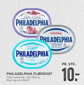 MENY Philadelphia flødeost tilbud