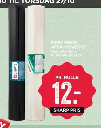 MENY First price affaldssække tilbud