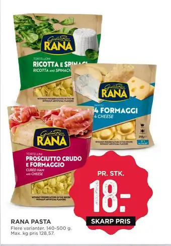 MENY Rana pasta tilbud