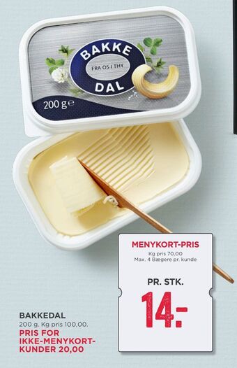 MENY Bakkedal tilbud
