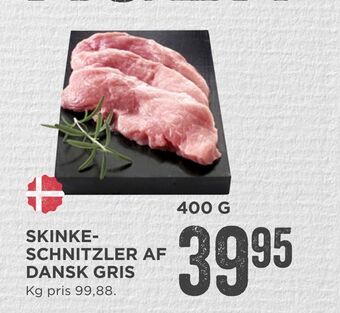 MENY Skinkeschnitzler af dansk gris tilbud