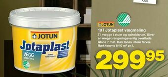 Bauhaus 10 l Jotaplast vægmaling tilbud