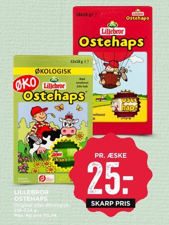 MENY Lillebror ostehaps tilbud