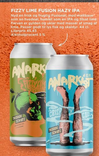 MENY Fizzy lime fusion hazy ipa tilbud
