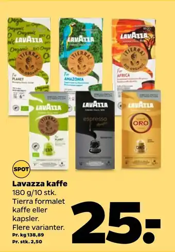 Netto Lavazza kaffe tilbud