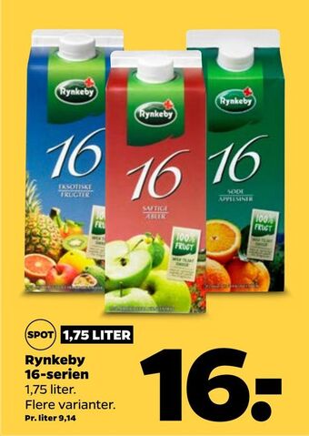 Netto Rynkeby 16-serien tilbud