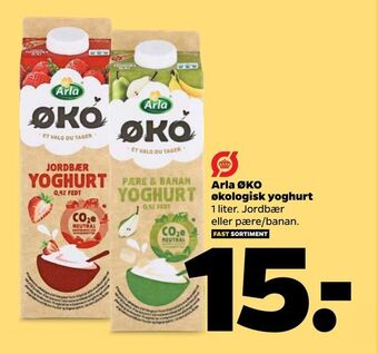 Netto Arla øko økologisk yoghurt tilbud
