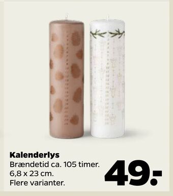 Netto Kalenderlys tilbud