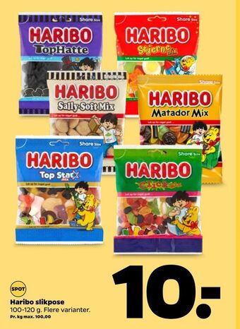 Netto Haribo slikpose tilbud