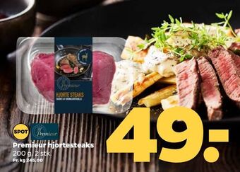 Netto Premieur hjortesteaks tilbud