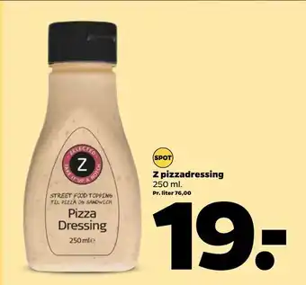 Netto Z pizzadressing tilbud