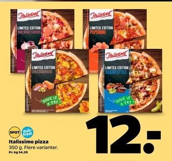 Italissimo pizza