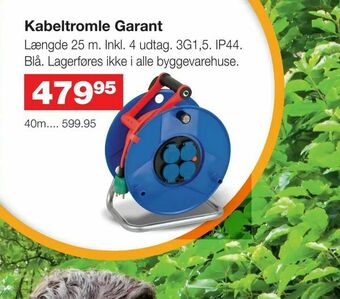 Bauhaus Kabeltromle Garant tilbud