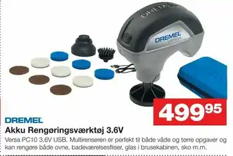 Bauhaus Akku Rengøringsværktøj 3,6V tilbud