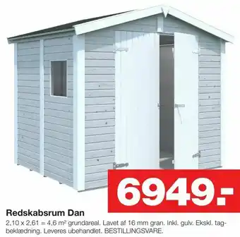 Bauhaus Redskabsrum Dan tilbud