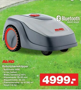 Bauhaus Robotplæneklipper tilbud