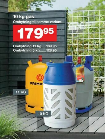 Bauhaus 10 kg gas tilbud