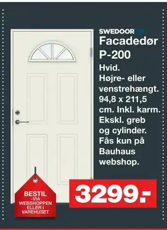 Facadedør P-200