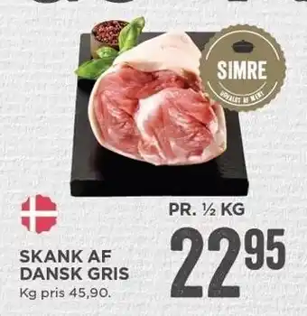 MENY Skank af gris tilbud