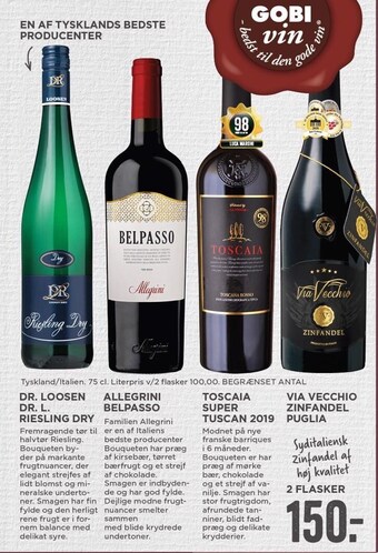 MENY Udvalgte vin tilbud