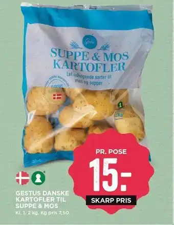 MENY Gestus danske kartofler til suppe og mos tilbud