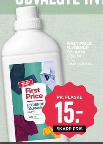 MENY First price flydende tøjvask color tilbud