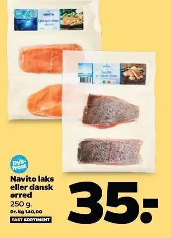 Netto Navito laks el. dansk ørred tilbud