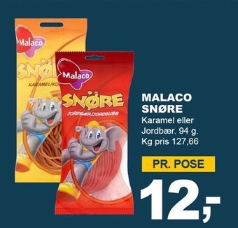 Let-Køb Malaco snøre tilbud