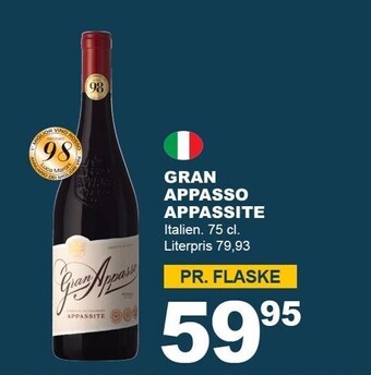 Gran appasso appassite